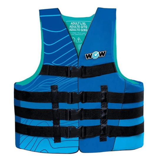 Wander & Wake™ WOW Vis-Wave Adult Life Vest | U.S. Coast Guard Approved PFD - Wander & Wake