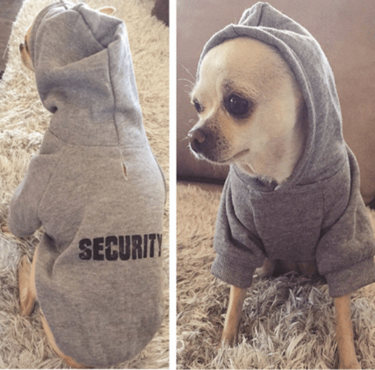 Wander & Wake™ "SECURITY" Dog Sweater | Soft Pet Pullover - Wander & Wake