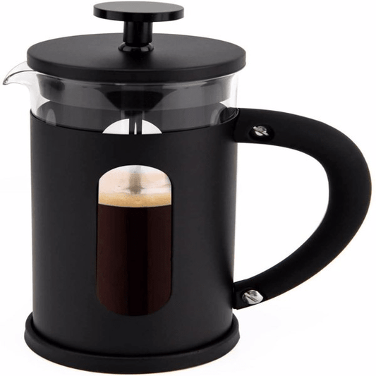 Wander & Wake Mini French Press Coffee Maker with 4 Level Filtration System - Wander & Wake