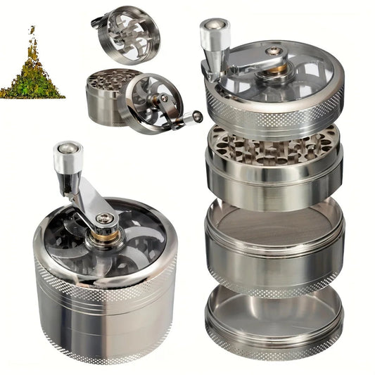 Manual Hand-Crank Spice Grinder - product image 2