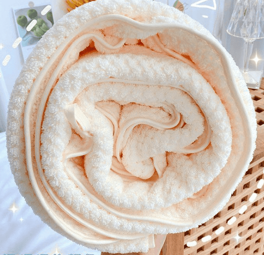 Wander & Wake Large Quick-Drying Cotton Bath Towel for Women - Wander & Wake