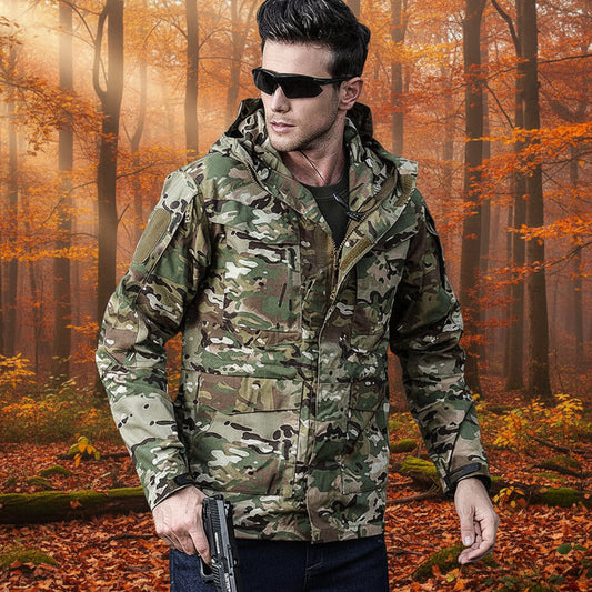 Wander & Wake™ M65 Tactical Field Jacket | Men's Outdoor Utility Windbreaker - Wander & Wake