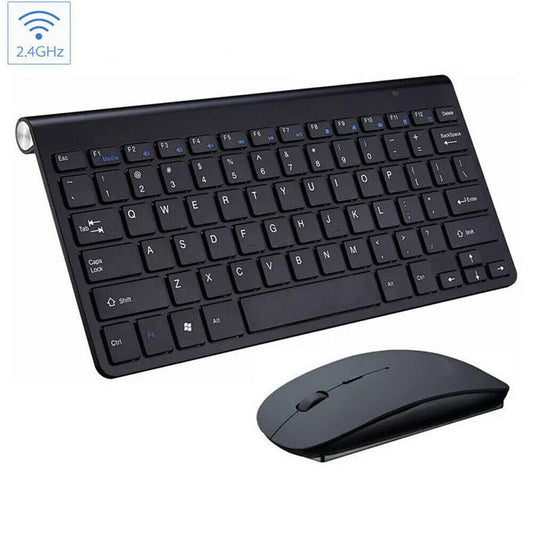 Wander & Wake™ Wireless Keyboard & Mouse Combo | 2.4GHz Compact Keyboard Set - Wander & Wake