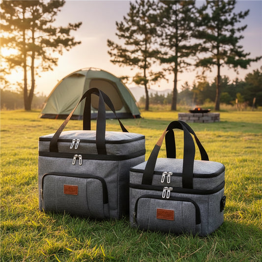 Wander & Wake™ Shoreline™ Insulated Double-Layer Tote Cooler Bag | Beach & Picnic Cooler - Wander & Wake