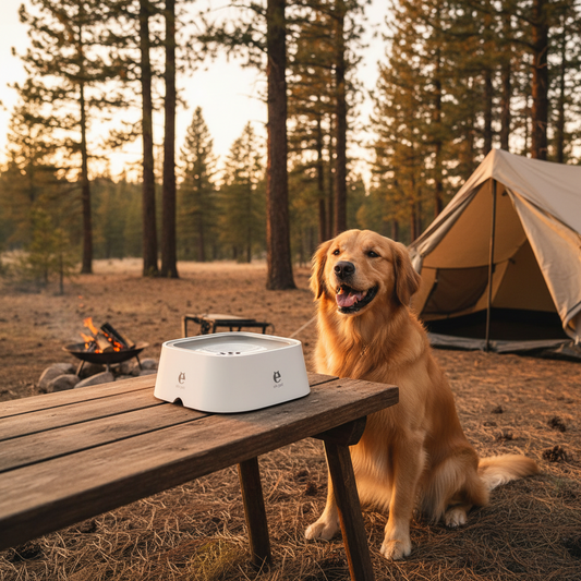 Wander & Wake™ Portable Pet Food & Water Bowl | Travel Feeding Bowl for Dogs & Cats - Wander & Wake