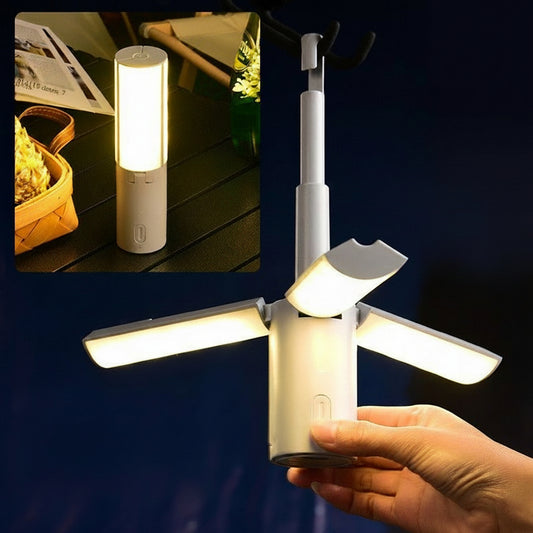 Wander & Wake™ Rechargeable LED Camping Lantern | Foldable Outdoor Tent Light - Wander & Wake