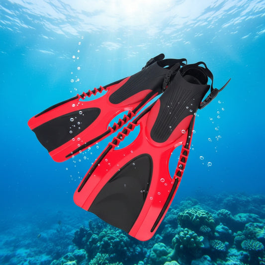 Wander & Wake™ Adjustable Snorkeling & Diving Fins | Open-Heel Swim Flippers - Wander & Wake