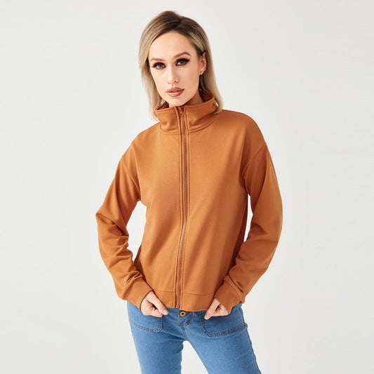 Wander & Wake™ Women's Full-Zip Sweatshirt | Cozy Casual Outdoor Jacket - Wander & Wake
