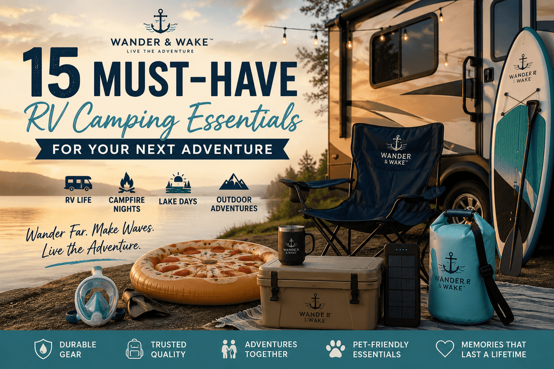 15 Must-Have RV Camping Essentials for Your Next Adventure - Wander & Wake