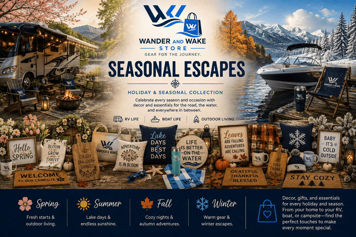 Seasonal Escapes - Wander & Wake