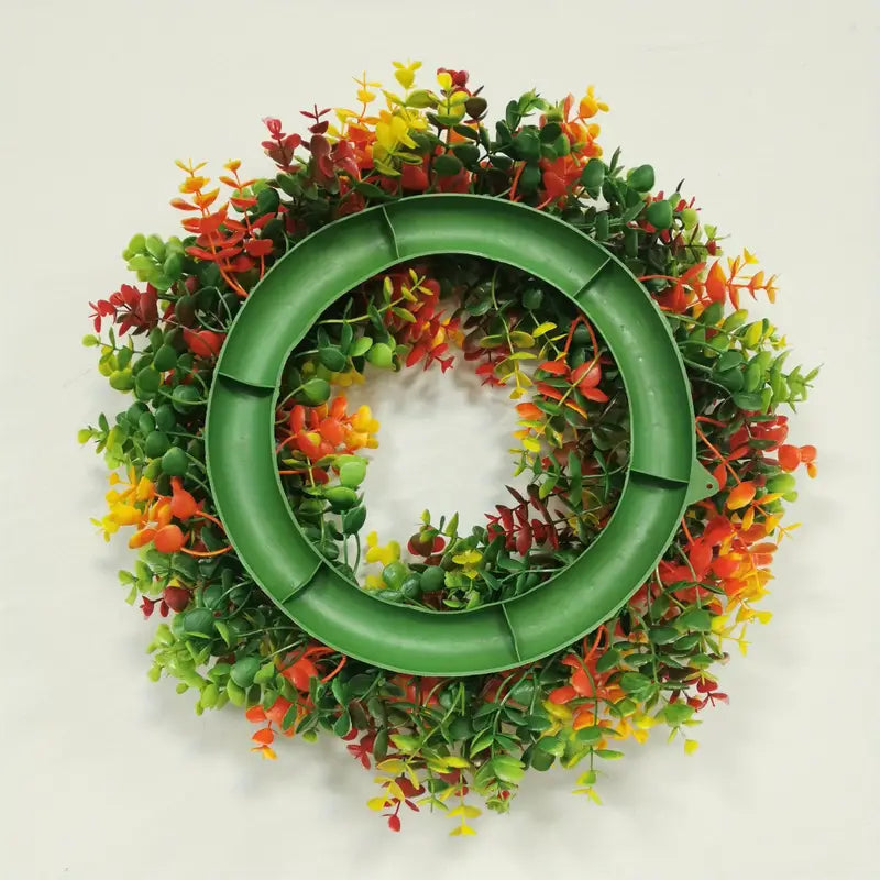 1pc Artificial Autumn Wreath for Door or Wall Decor