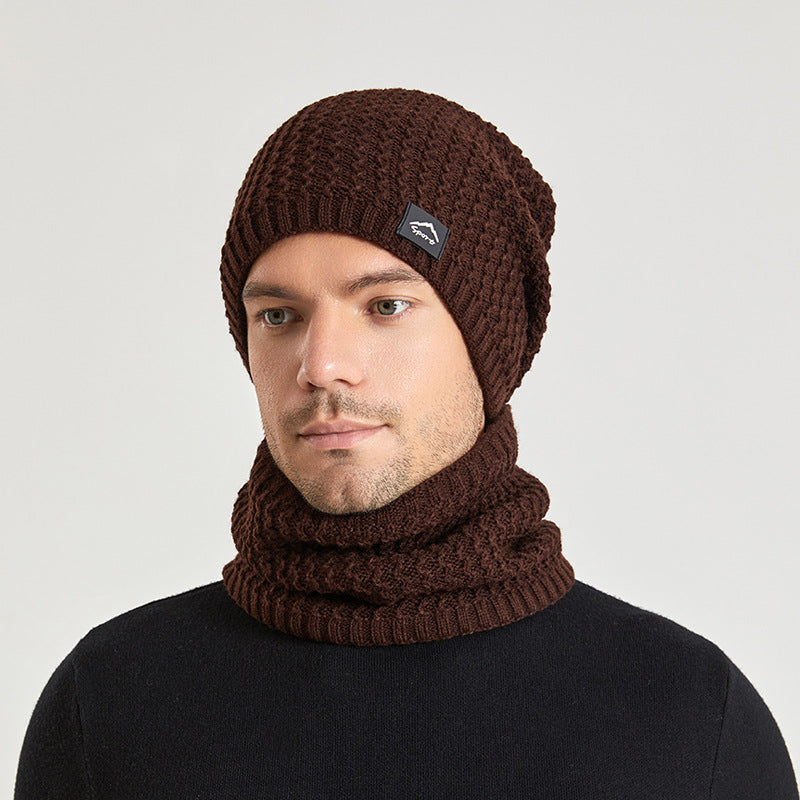 Winter Beanie and Scarf Set for Men and Women (One Set)