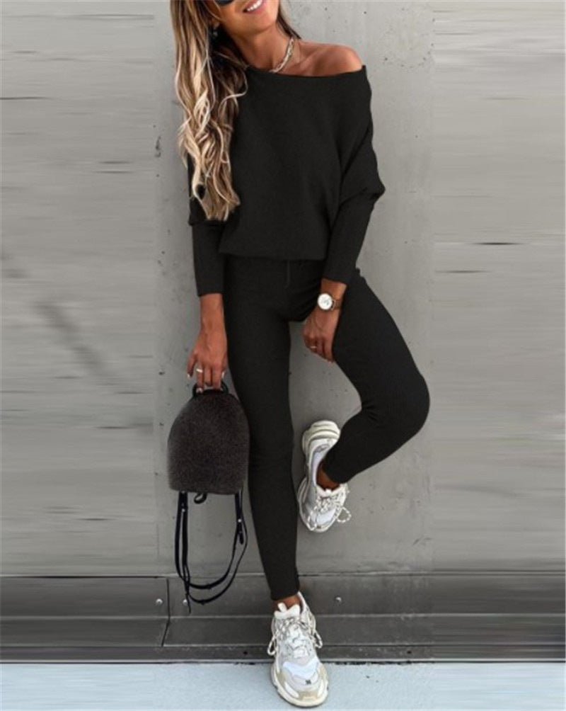 Autumn New Women's Casual Suit Set