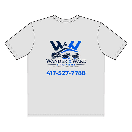 Wander & Wake™ Current Performance Tee | Men's Moisture-Wicking Adventure Shirt