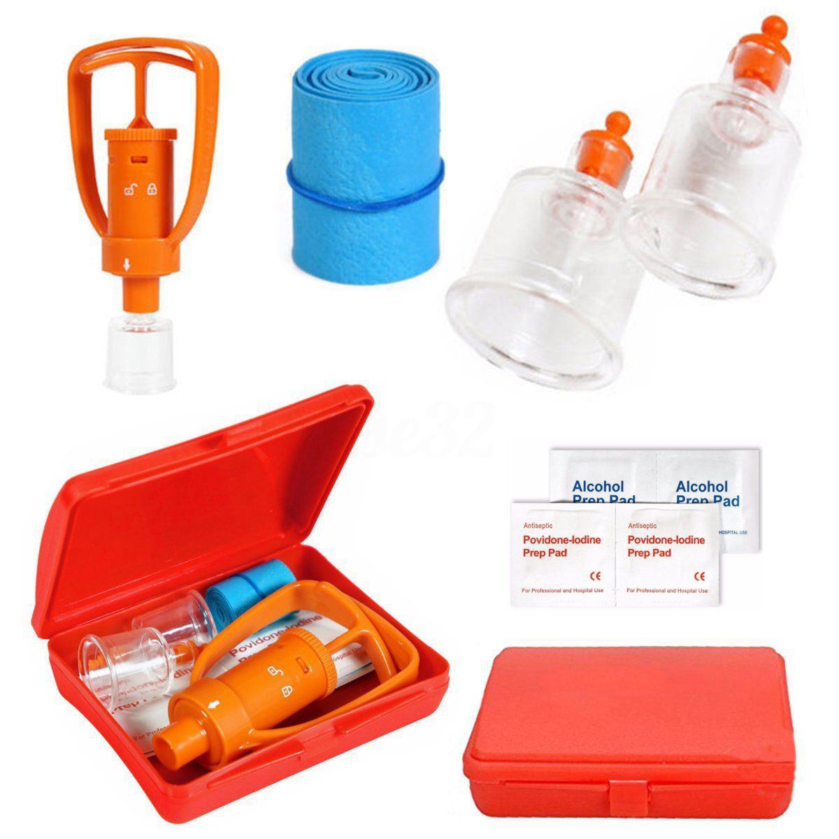 Outdoor Venom Vacuum Extractor First Aid Kit