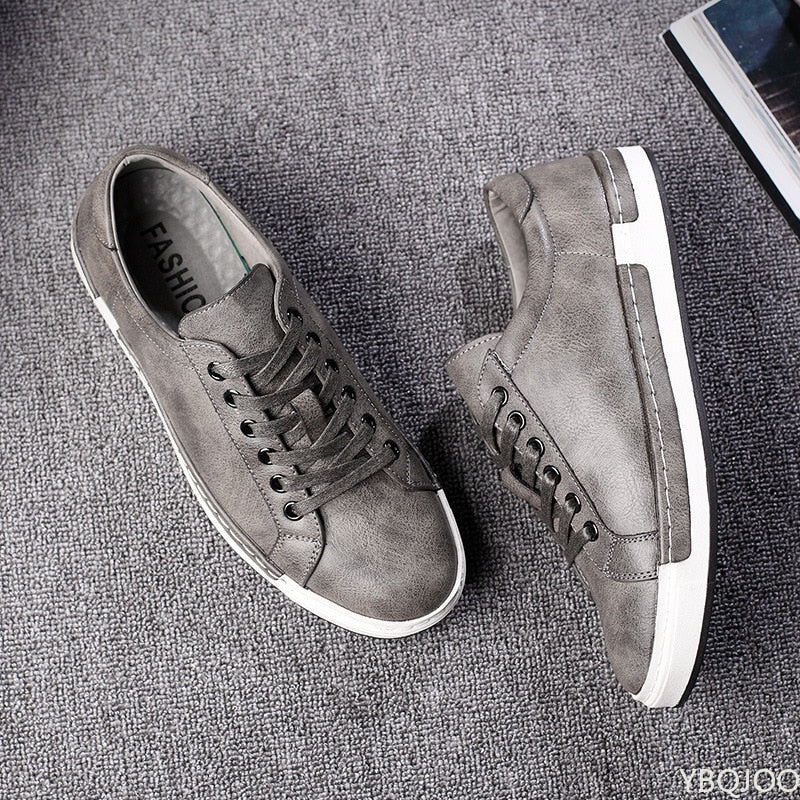 Men's Casual Suede Sneakers for Autumn