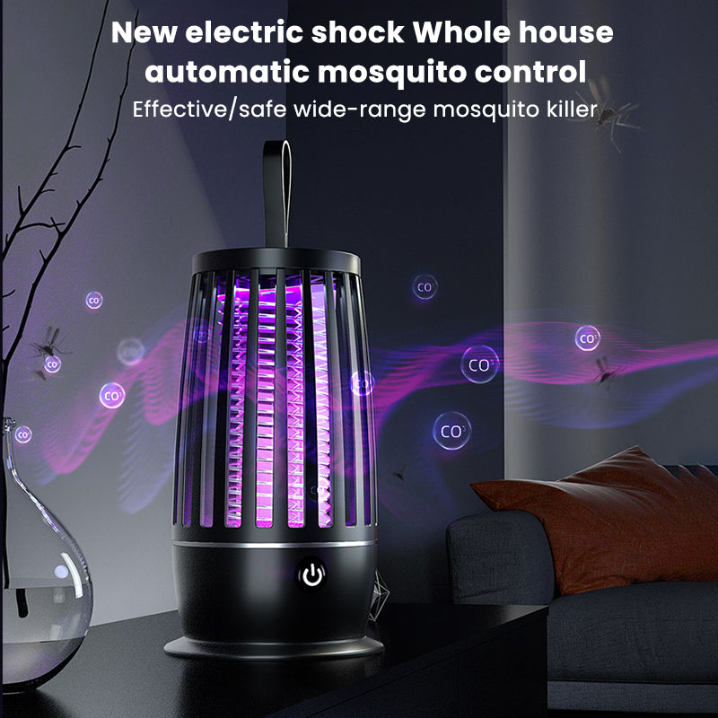Wander & Wake™ Rechargeable Mosquito Killer Lantern | USB Camping Bug Zapper & LED Outdoor Light