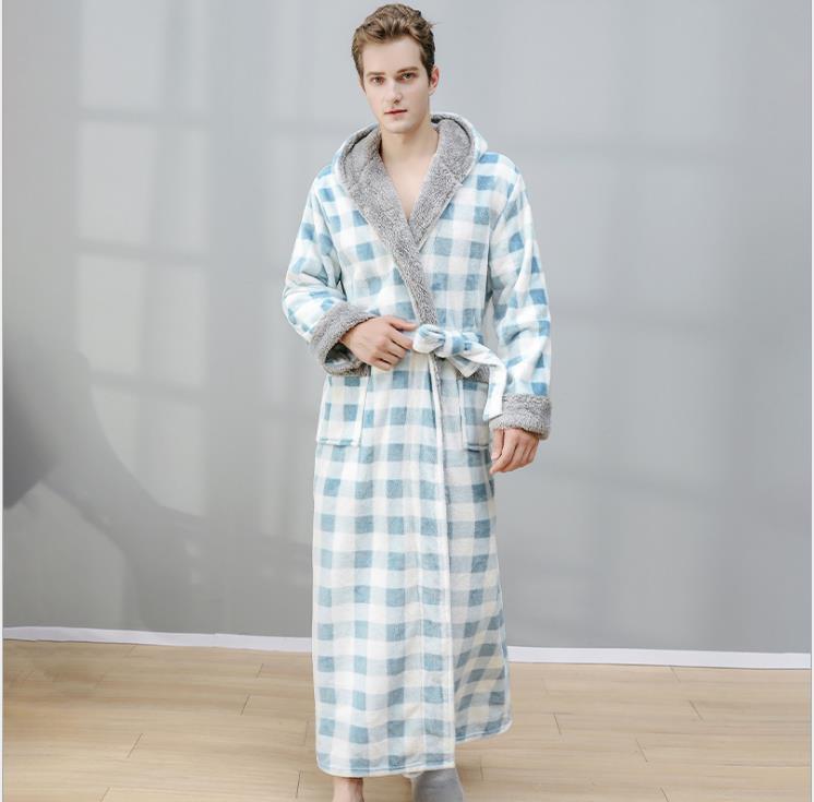 Extra Thick Nightgown for Autumn and Winter