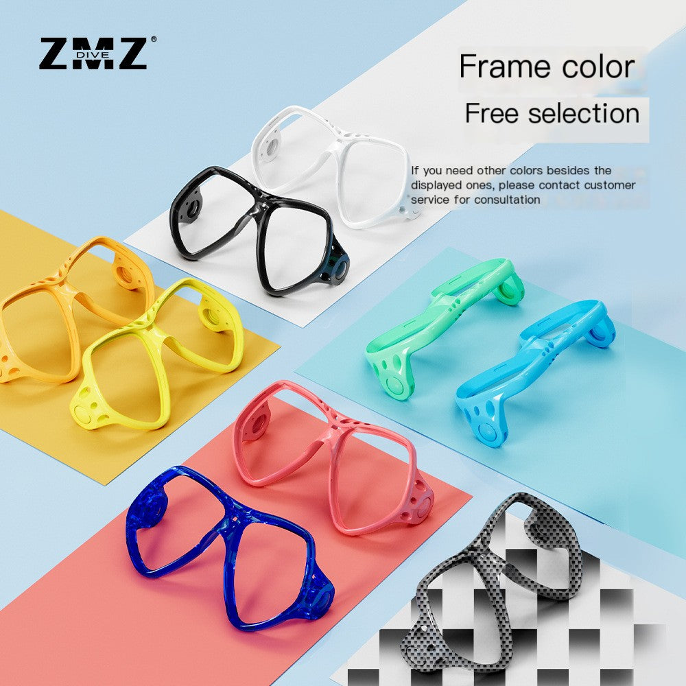ZMZDIVE Snorkeling Mask with Prescription Lens