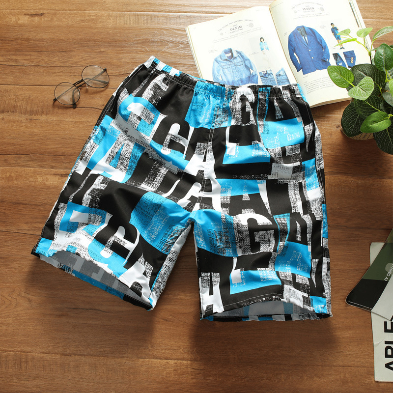 Men's Five-Point Beach Shorts