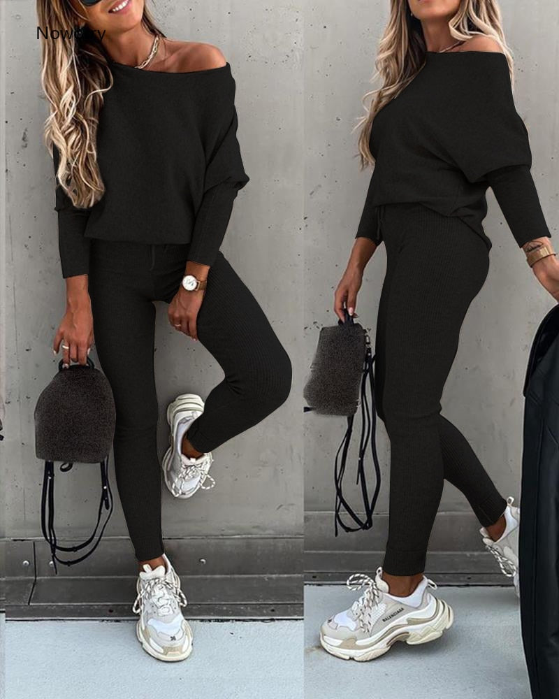 Autumn New Women's Casual Suit Set