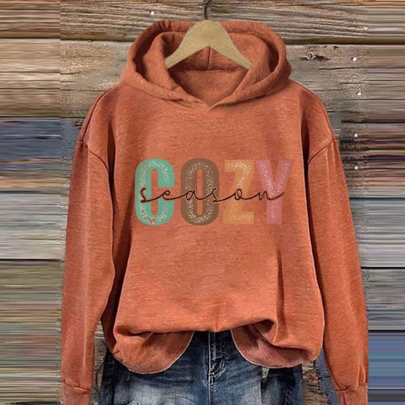 Autumn Winter Christmas Digital Print Pullover