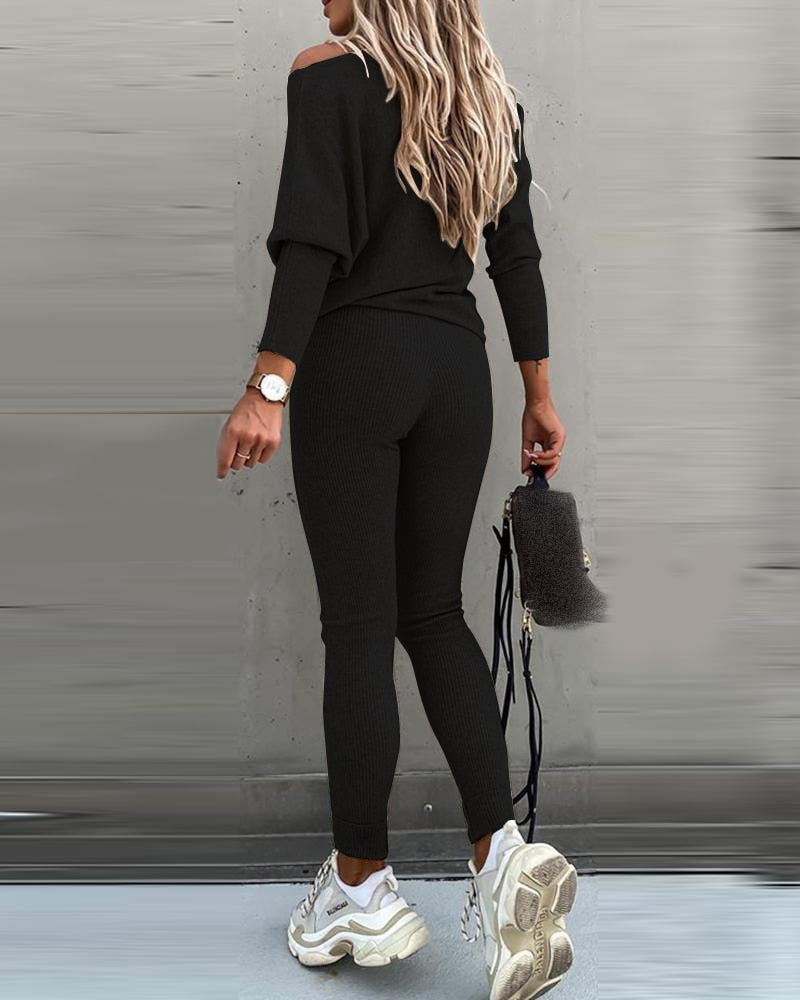 Autumn New Women's Casual Suit Set