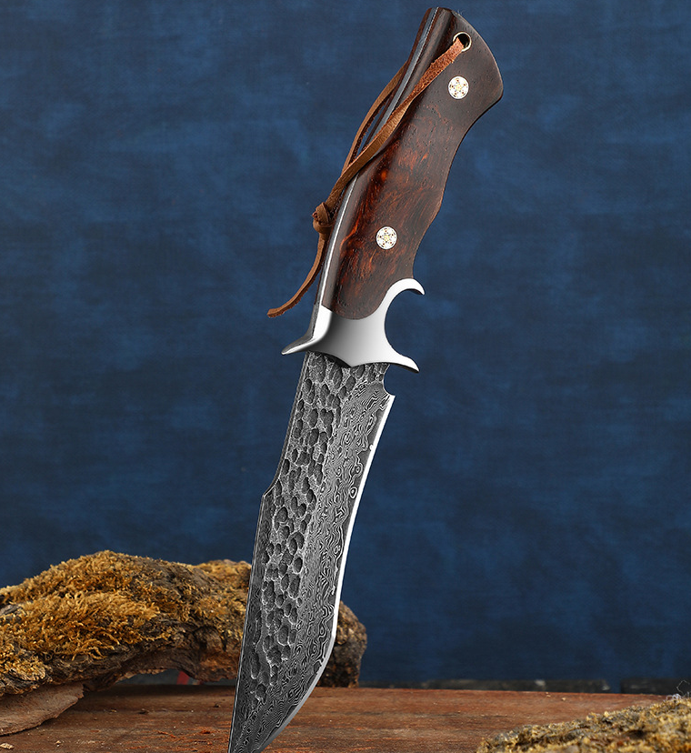 Damascus Steel Hand Forged Knife - Pirat by ATENAS Blades