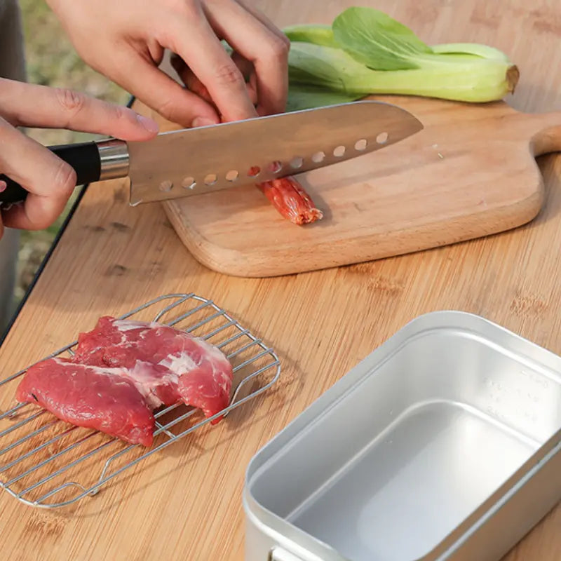 Japanese Style 3pcs Bento Box Set with Lid and Handle