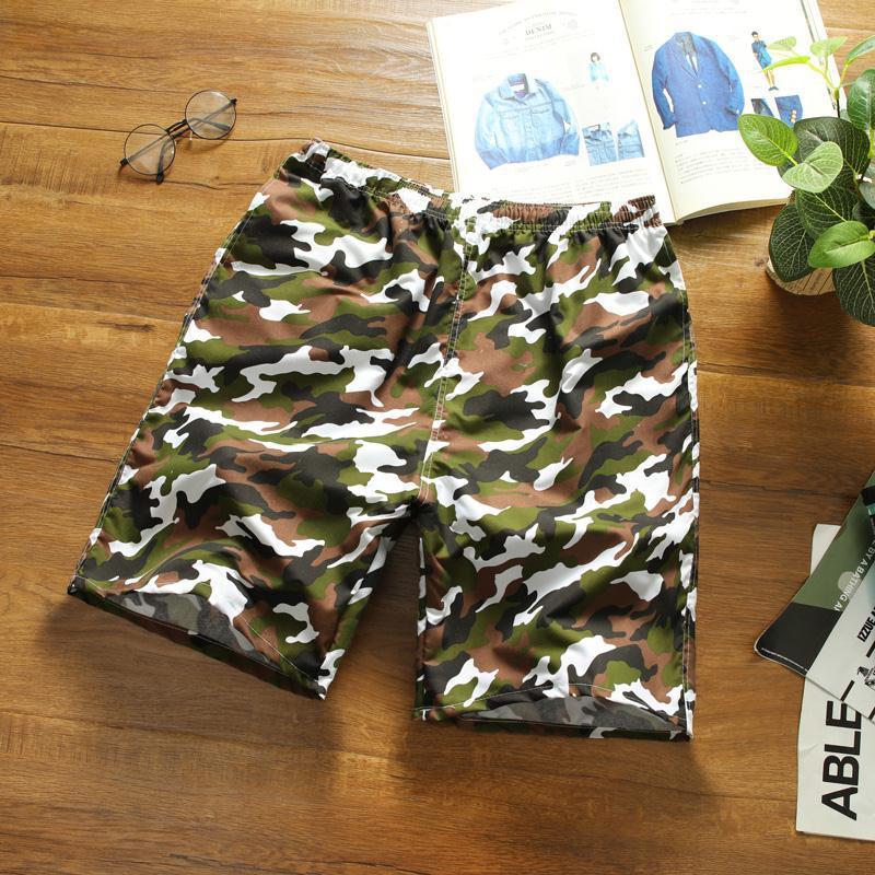 Men's Five-Point Beach Shorts