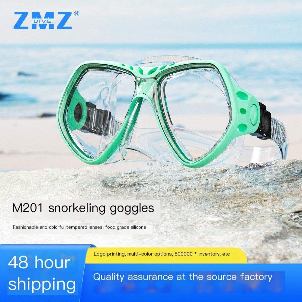ZMZDIVE Snorkeling Mask with Prescription Lens
