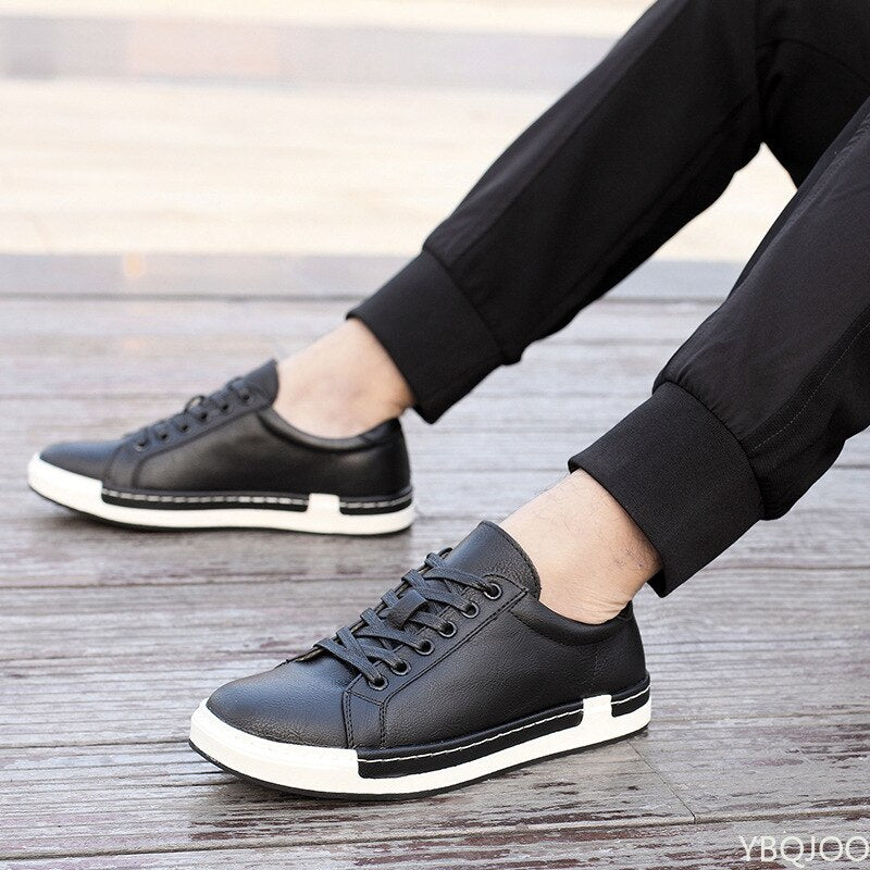 Men's Casual Suede Sneakers for Autumn