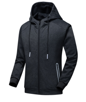 Autumn Winter Hooded Loose Sweatshirt Cardigan