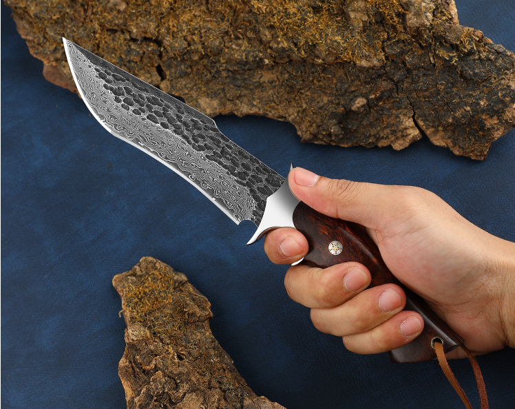 Damascus Steel Hand Forged Knife - Pirat by ATENAS Blades