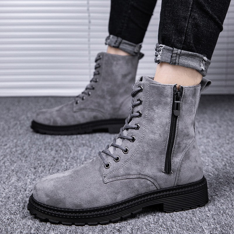Men's Autumn High-Top British Martin Boots