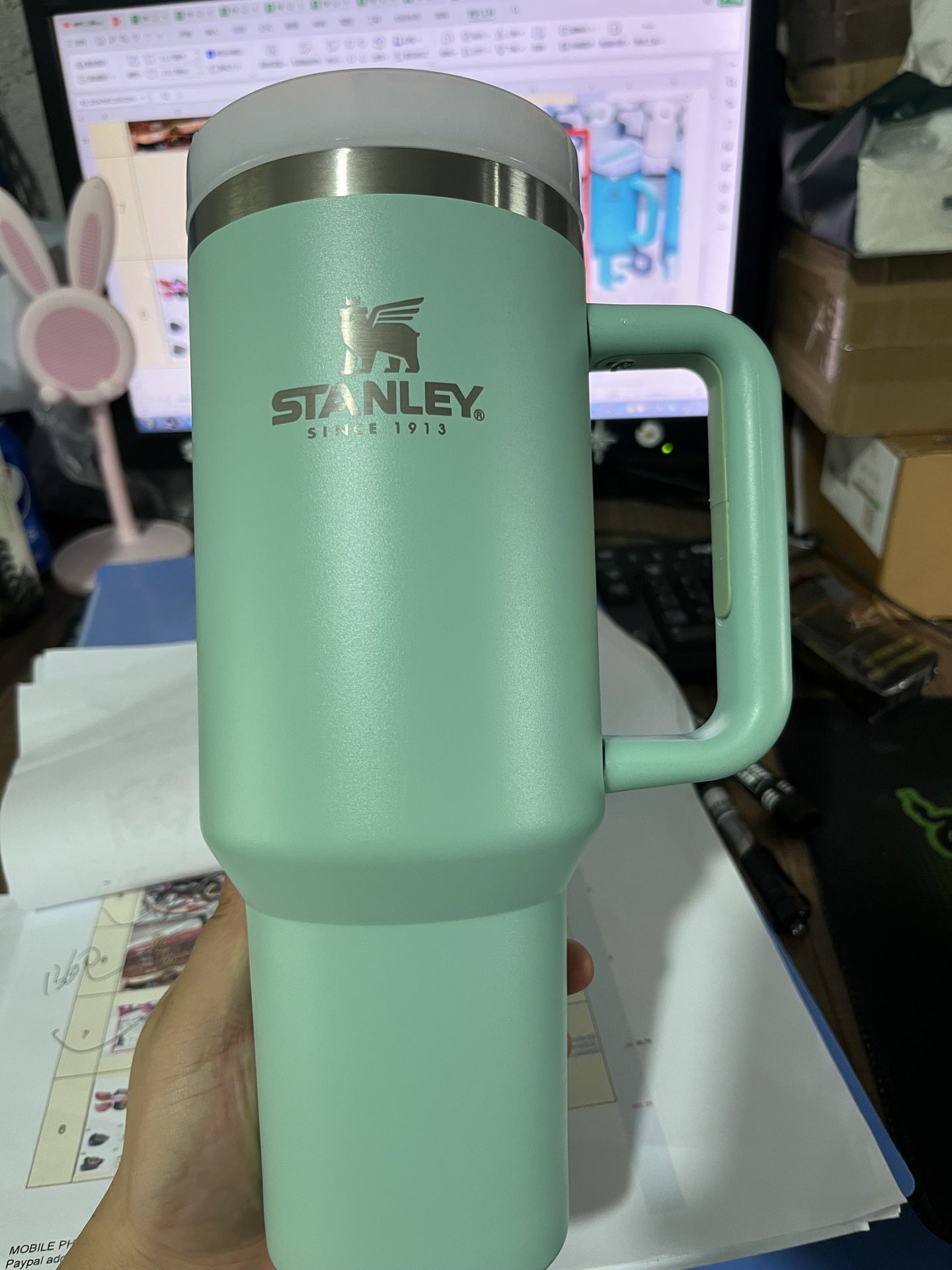 2023 New Stanley Jumbo Insulated Straw Cup - Colorful