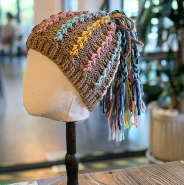 Autumn Winter Dreadlocks Wig Hat for Women