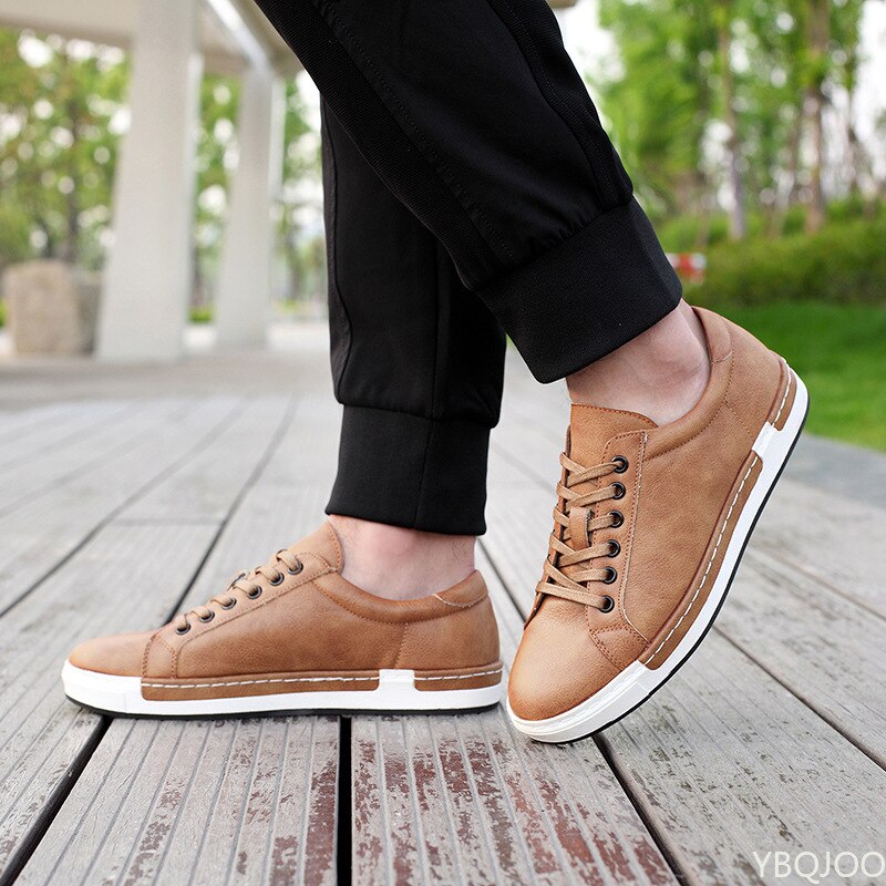 Men's Casual Suede Sneakers for Autumn