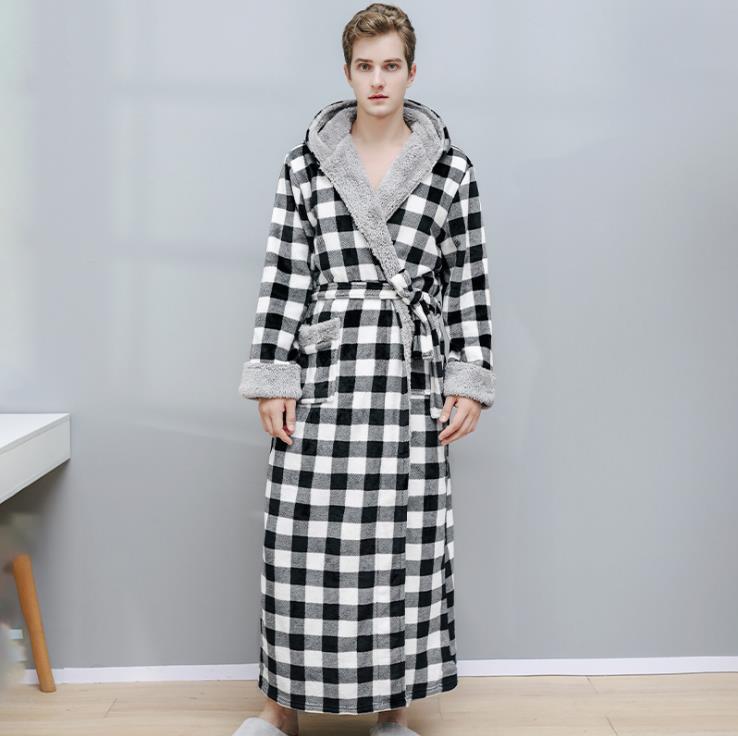 Extra Thick Nightgown for Autumn and Winter