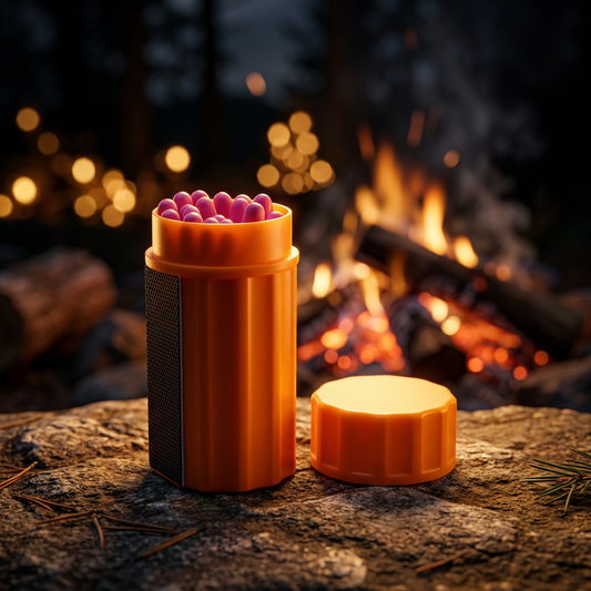 20-Piece Stormproof Waterproof Matches | Outdoor Fire Starter Kit