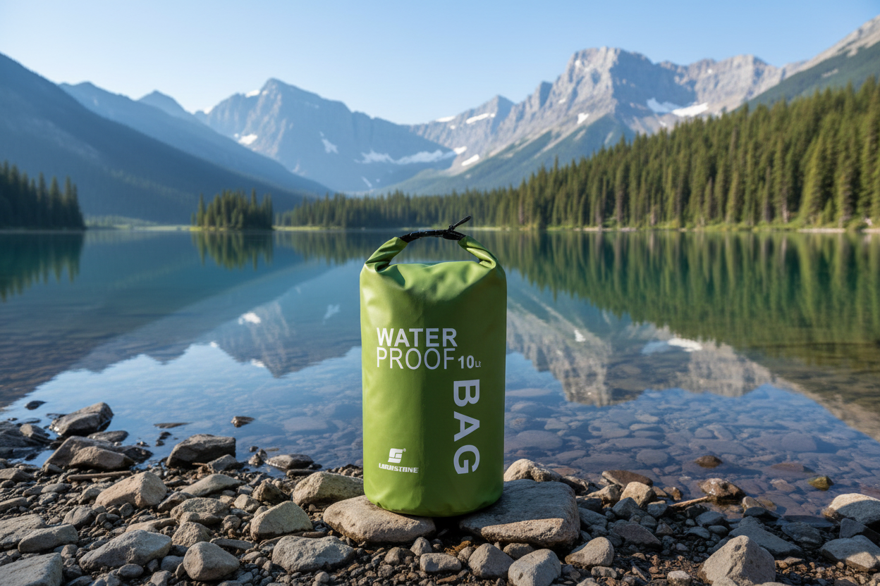 Wander & Wake™ 10L Waterproof Dry Bag | Lightweight Roll-Top Dry Storage Sack Waterproof Dry Bag for Swimming and Kayaking - Wander & Wake