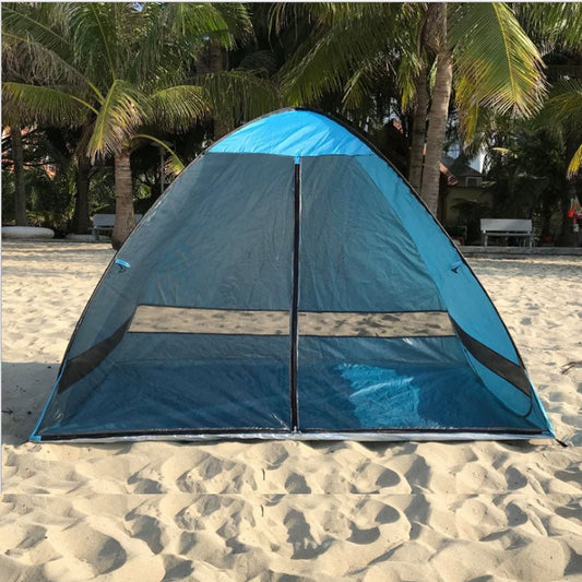 Wander & Wake™ Instant Pop-Up Beach Shelter | UV50+ Sun & Mosquito Protection Tent - Wander & Wake
