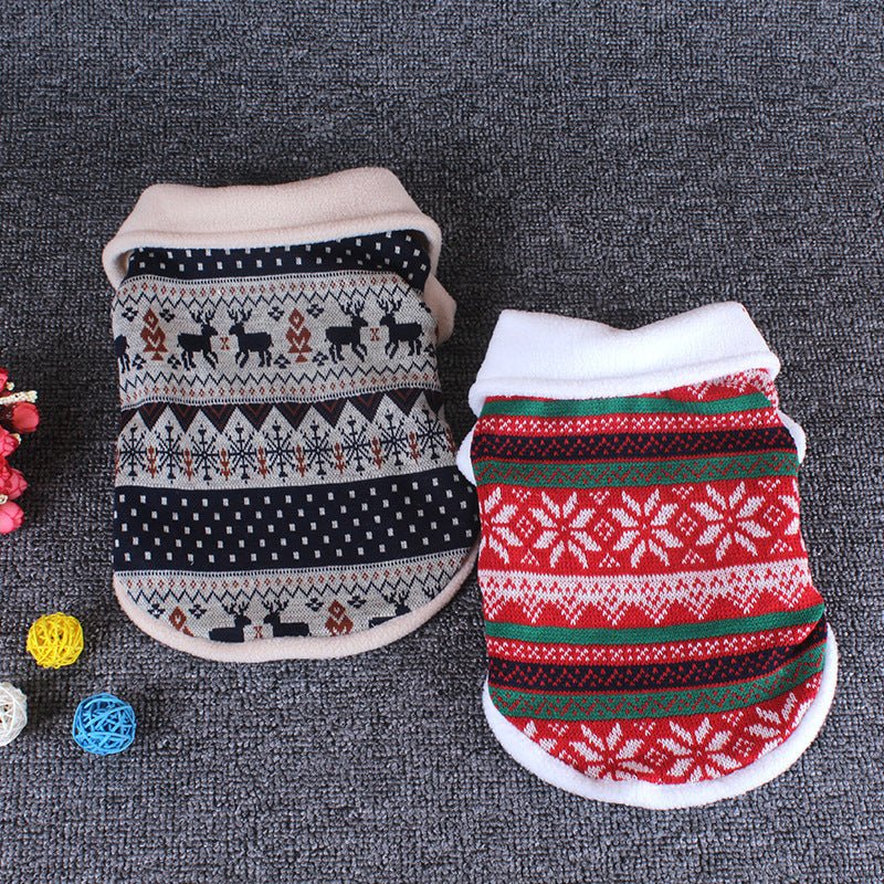 Cotton Holiday Pet Sweater | Fall & Winter Dog Apparel - product image 1
