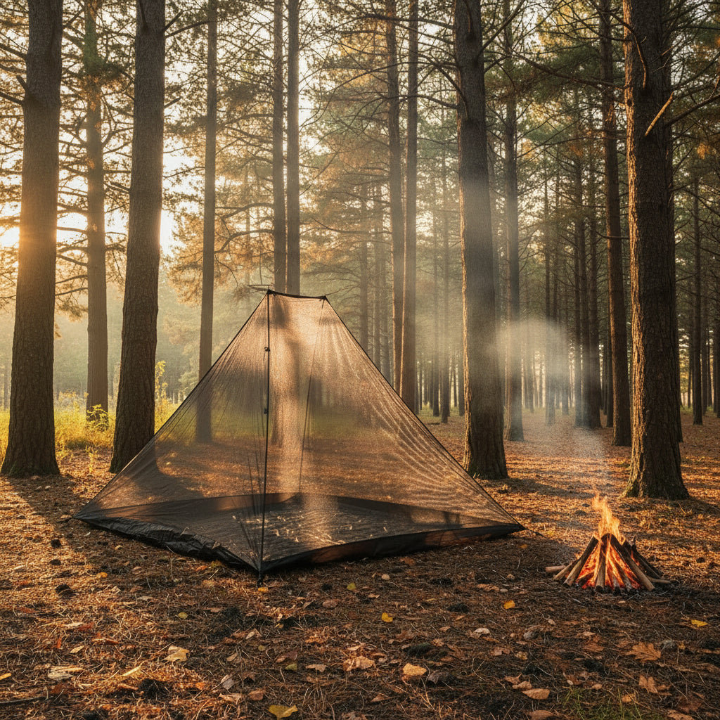 Wander & Wake™ BaseCamp™ Portable Folding Mosquito Net - Wander & Wake