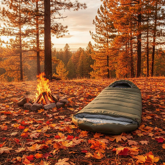 Wander & Wake™ BaseCamp™ Waterproof Envelope Sleeping Bag - Wander & Wake