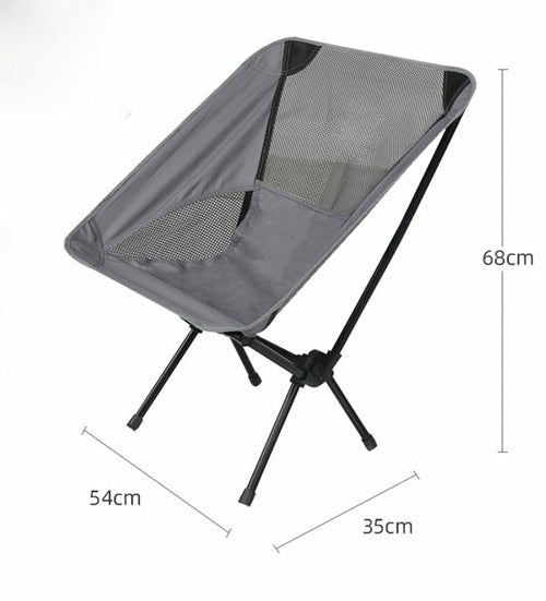 Wander & Wake CampComfort heavy-duty folding camping chair with carry bag