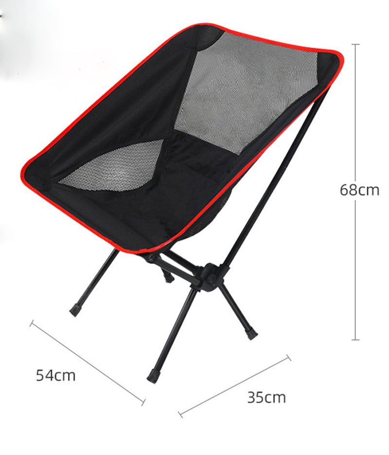 Wander & Wake CampComfort heavy-duty folding camping chair with carry bag