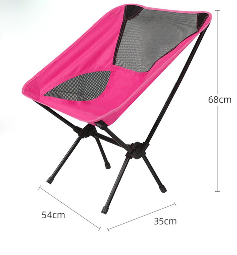 Wander & Wake CampComfort heavy-duty folding camping chair with carry bag