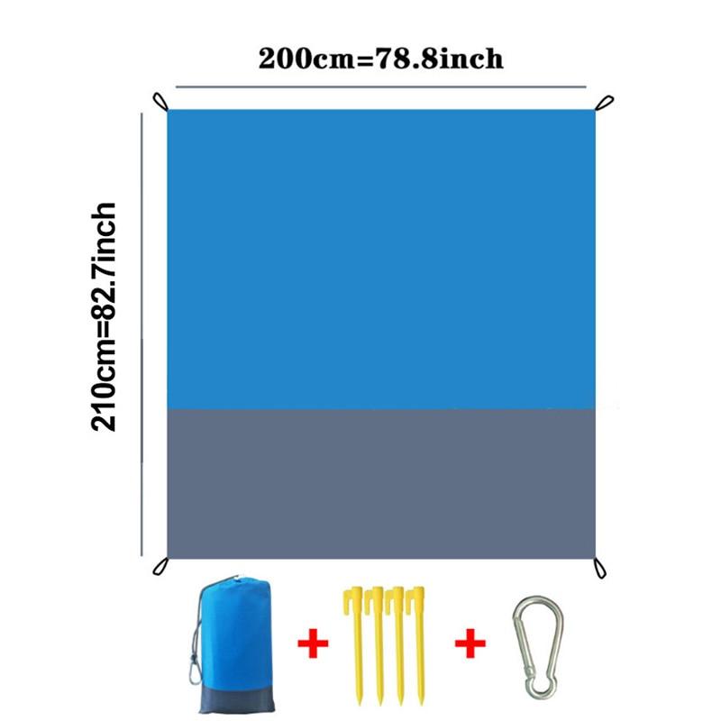 Wander & Wake Shoreline waterproof sand-free beach and camping blanket