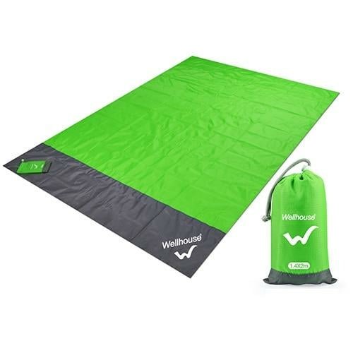 Wander & Wake Shoreline waterproof sand-free beach and camping blanket
